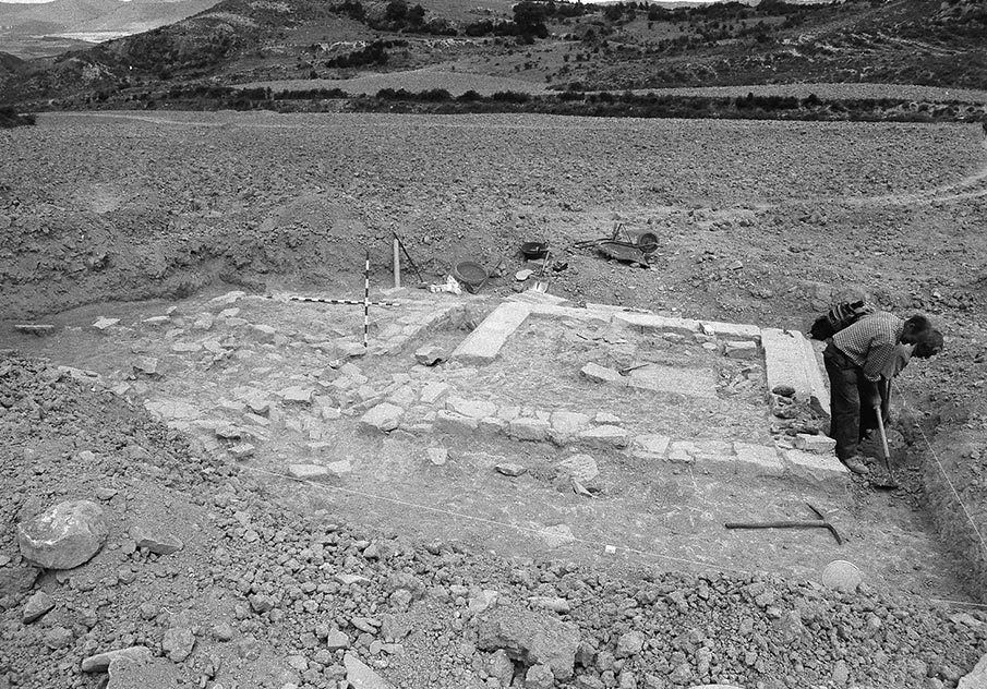 Prospecciones en Santa Criz de Eslava en 1994 Prospecciones en Santa Criz de Eslava en 1994